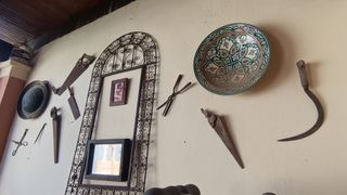 Antiguo juego de herramientas