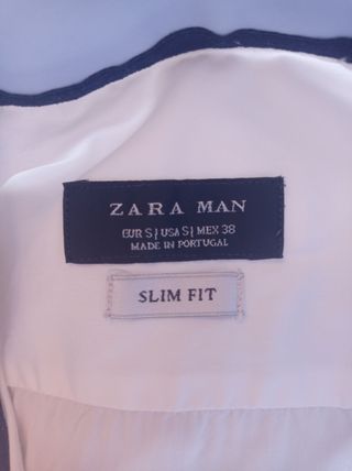 2 Camisas Zara Hombre T-S