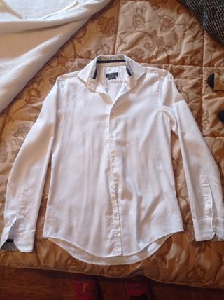 2 Camisas Zara Hombre T-S