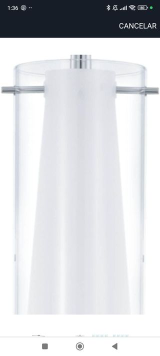 Lampara 3 luces salón - Moderna