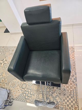 Sillón de peluquería vintage