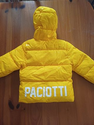 Piumino Paciotti unisex giallo