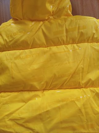 Piumino Paciotti unisex giallo