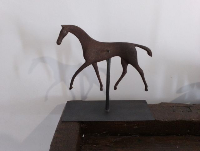 Cavallo banderuola antico