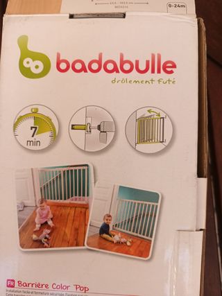 Barrera seguridad Bebé Badabulle