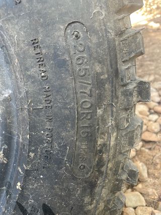 Neumáticos 265/70R16 