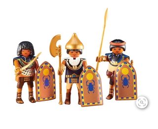 Playmobil 6488 3 soldados egipcios portal belen