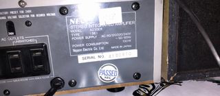 Cadena de Música NEC Vintage