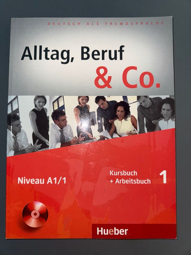 libro de alemán A1. EOI.   Alltag beruf & co