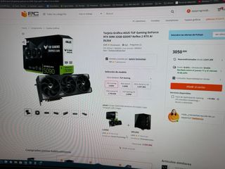 Gráfica ASUS TUF Gaming Geforce RTX 5090 32GB