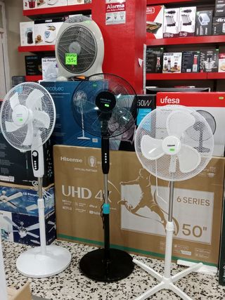 Ventiladores, climatizador, Aire Acondicionado etc