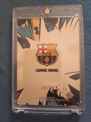 Cromo Lamine Yamal FC Barcelona daka 25/50