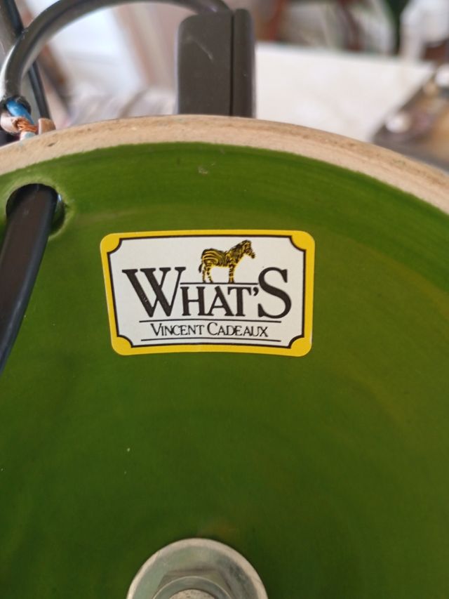 Lampada in ceramica vintage di qualità Che cosa è