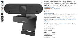 Webcam Hama C-600 PRO 1080p