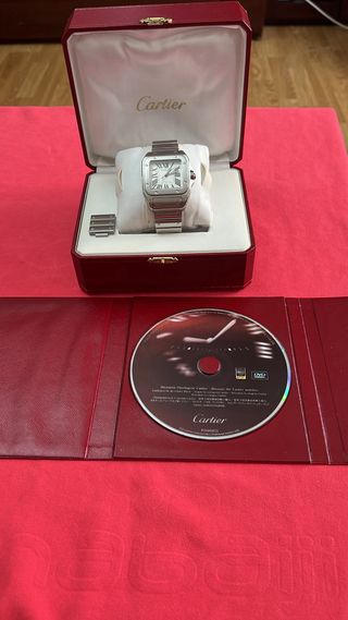 Cartier santos 100 XL en su caja y con sus papeles