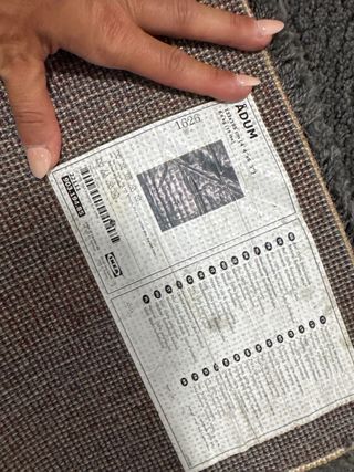 Alfombra gris - Felpa - ADUM