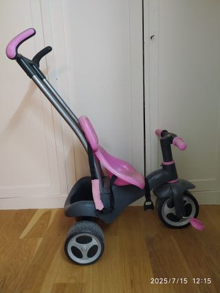 Triciclo infantil rosa