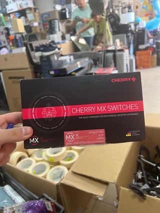 CHERRY MX RGB Silent Red - 30 switches