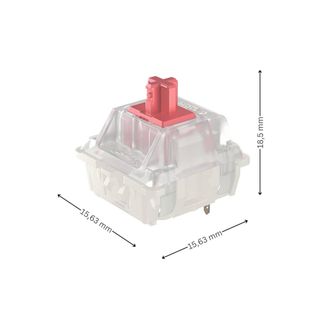 CHERRY MX RGB Silent Red - 30 switches