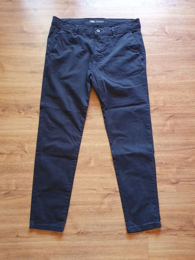 Pantalones Zara negros hombre