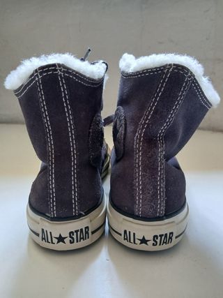 Converse All Star size 37 in pelle