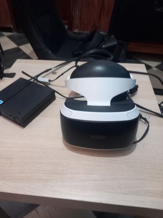 PSVR (PlayStation VR) y adaptador PS5-PC