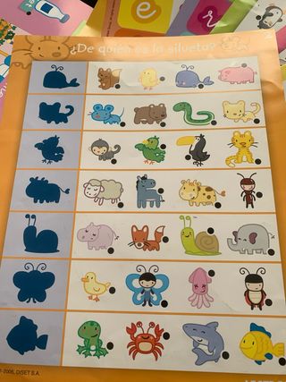 Primeras Lecturas Diset, con 18 láminas educativas