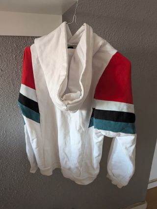 Sudadera Kaotiko blanca y roja