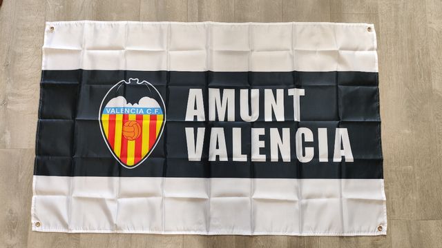 Bandera Amunt Valencia CF