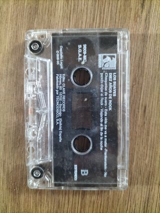 Casete Los Suaves - Diez Años de Rock