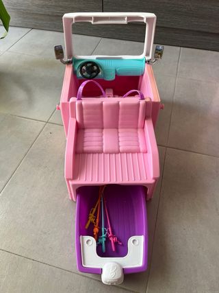 Autocaravana Barbie + 2 muñecas