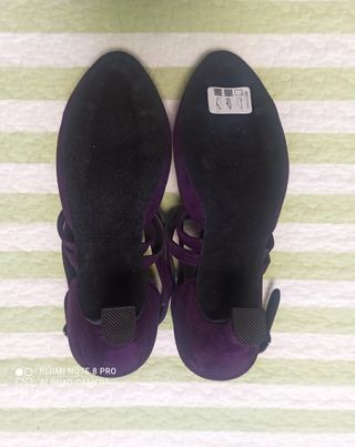 Zapatos baile nuevos - Morados