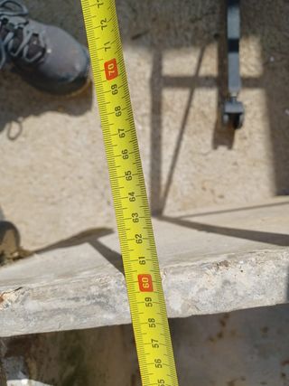 Fregadero hormigón - 70cm