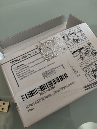 Módem WiFi Huawei portátil.