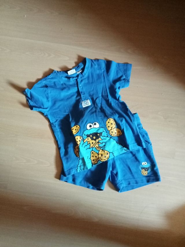 Pijama Monstruo Cookies 2-4 años