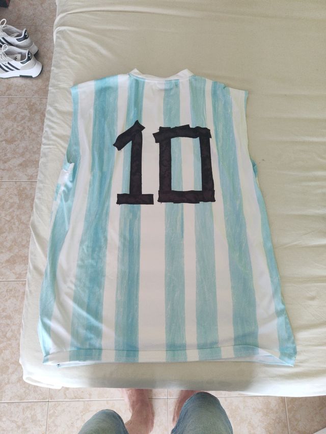 Camiseta Napapijri rayas azul-blanco