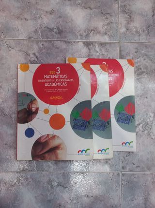 Matemáticas orientadas 3 ESO Anaya