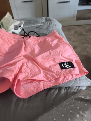Bañador Calvin Klein rosa