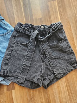 2 Shorts Vaqueros Stradivarius