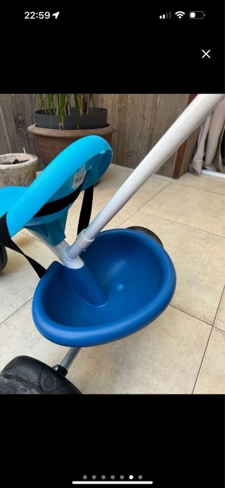 Triciclo infantil Smoby en perfecto estado . 