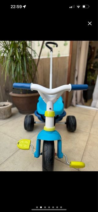 Triciclo infantil Smoby en perfecto estado . 