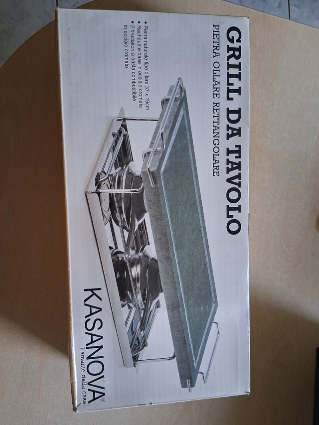 Grill da Tavolo Kasanova Pietra Ollare