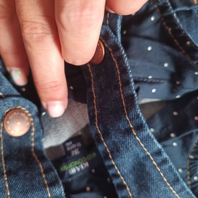 Conjunto bebé: camiseta y peto