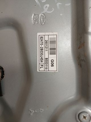 Elevalunas Delantero Izquierdo Hyundai Santa Fe