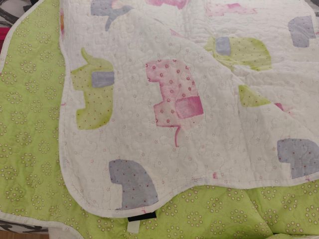 Colcha verano reversible + cojín