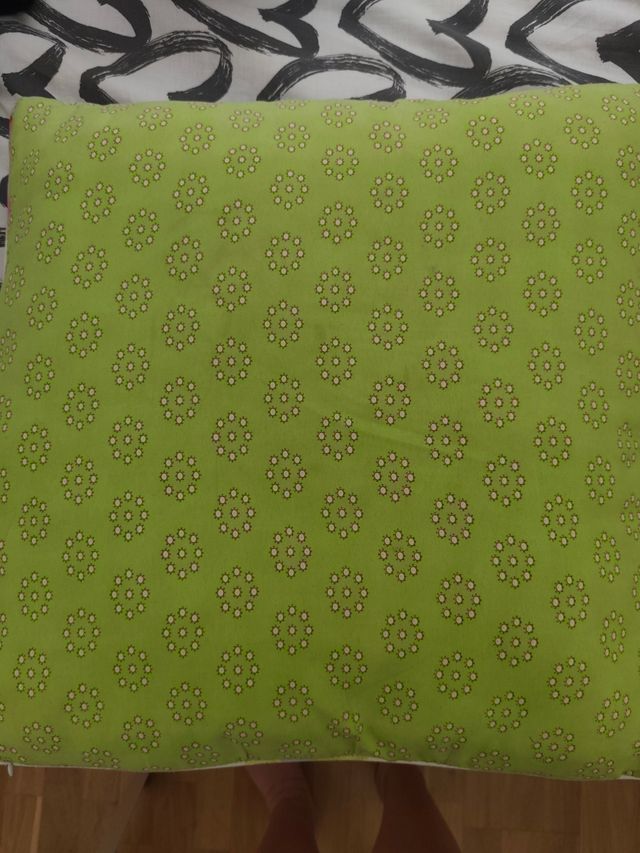 Colcha verano reversible + cojín