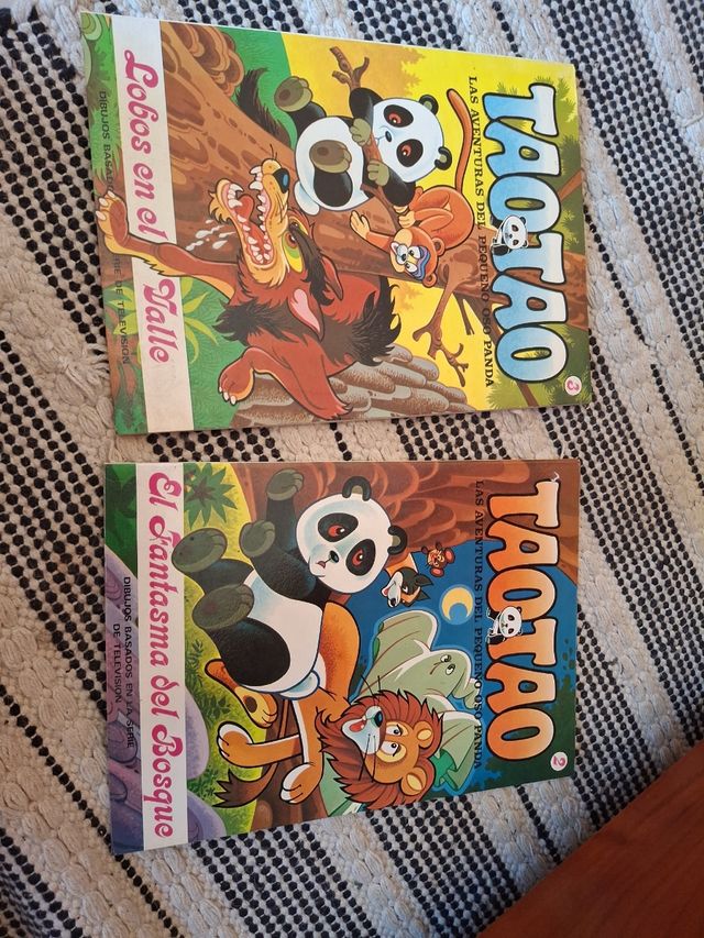 2 cómics antiguos Tao Tao