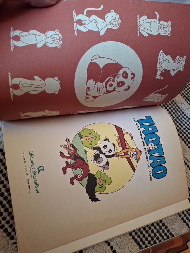 2 cómics antiguos Tao Tao