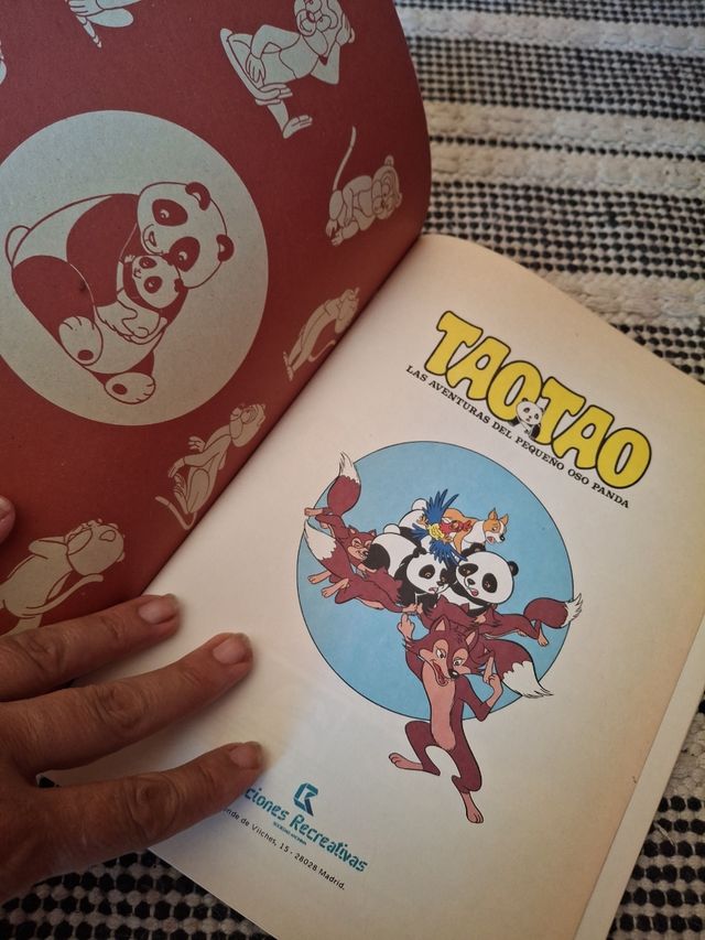 2 cómics antiguos Tao Tao