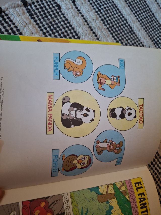 2 cómics antiguos Tao Tao